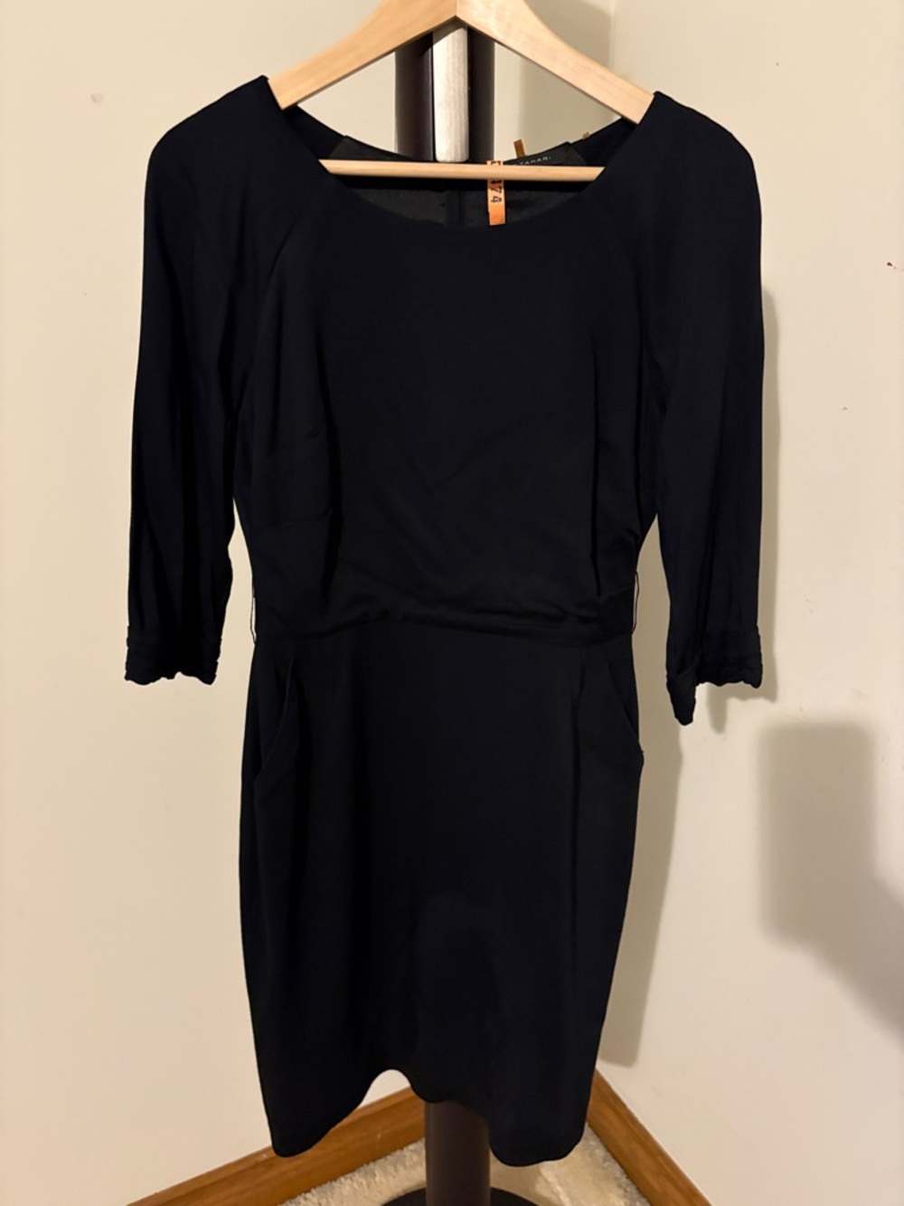 Classic Black Sheath Dress - Women